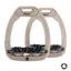 Flex-On Safe-On Stirrups  - Milkshake IUG Black/Milkshake - Limited Edition